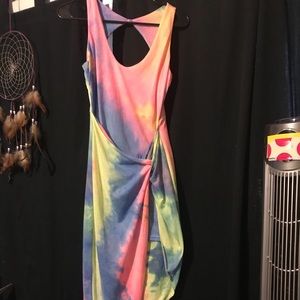 Tie die sun dress !